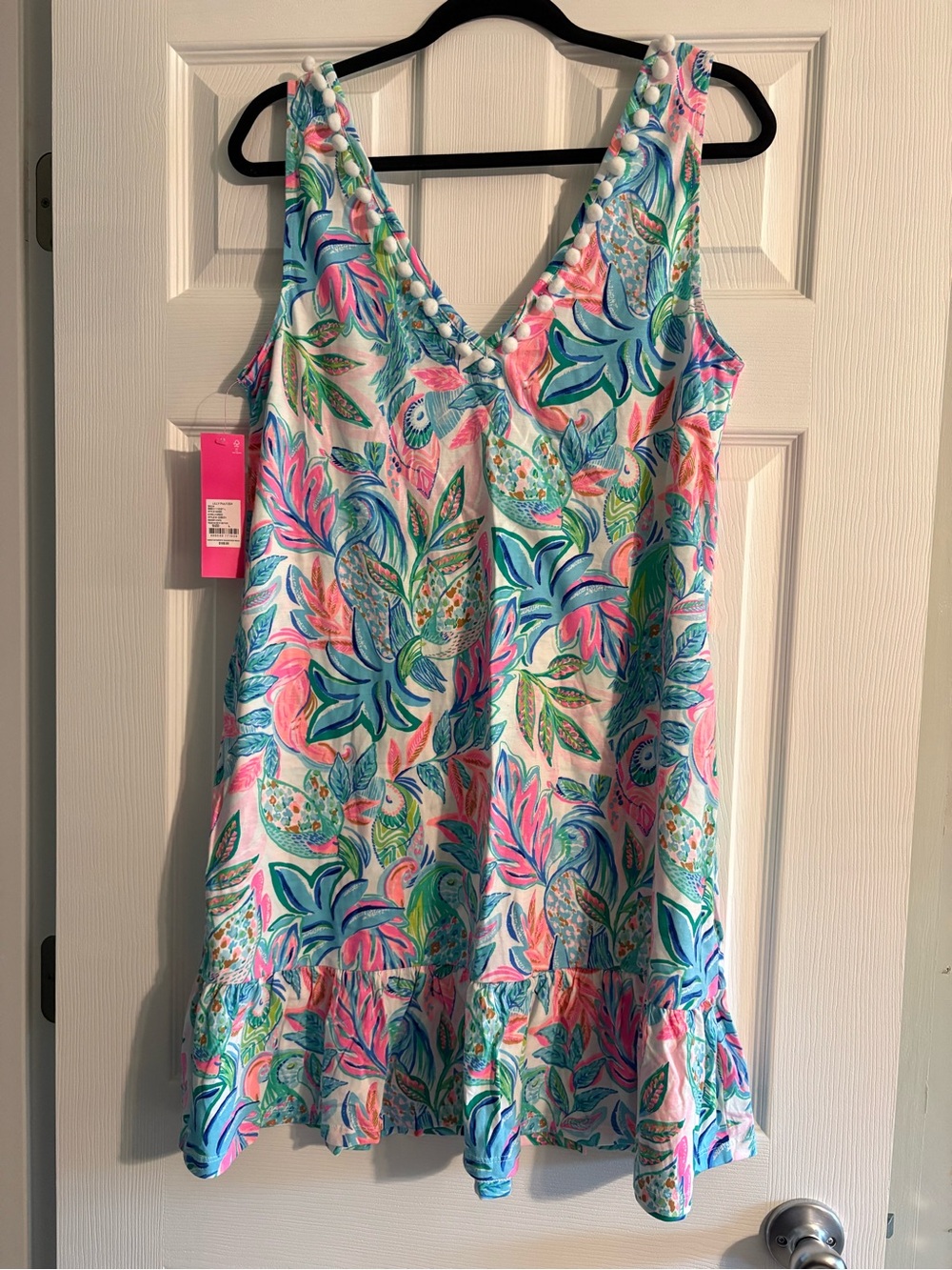 Lilly Pulitzer NWT Camilla Dress Toucan Do It Better size large